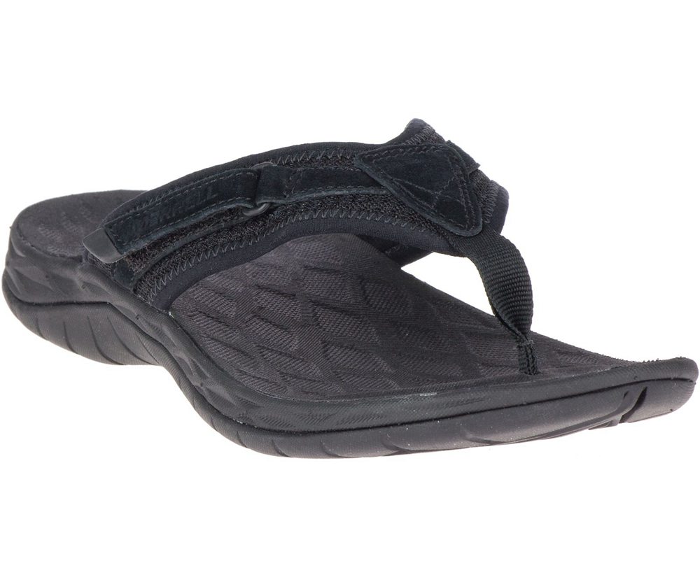 Sandały Merrell Damskie Czarne - Siren 2 Flip - 805923-AVQ